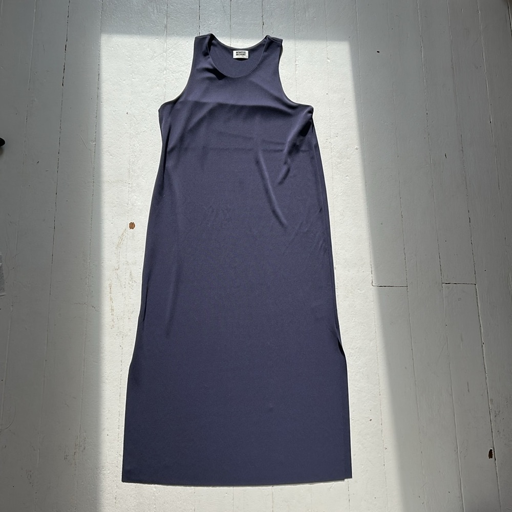 Weekday Sleek Purple Maxi Dress